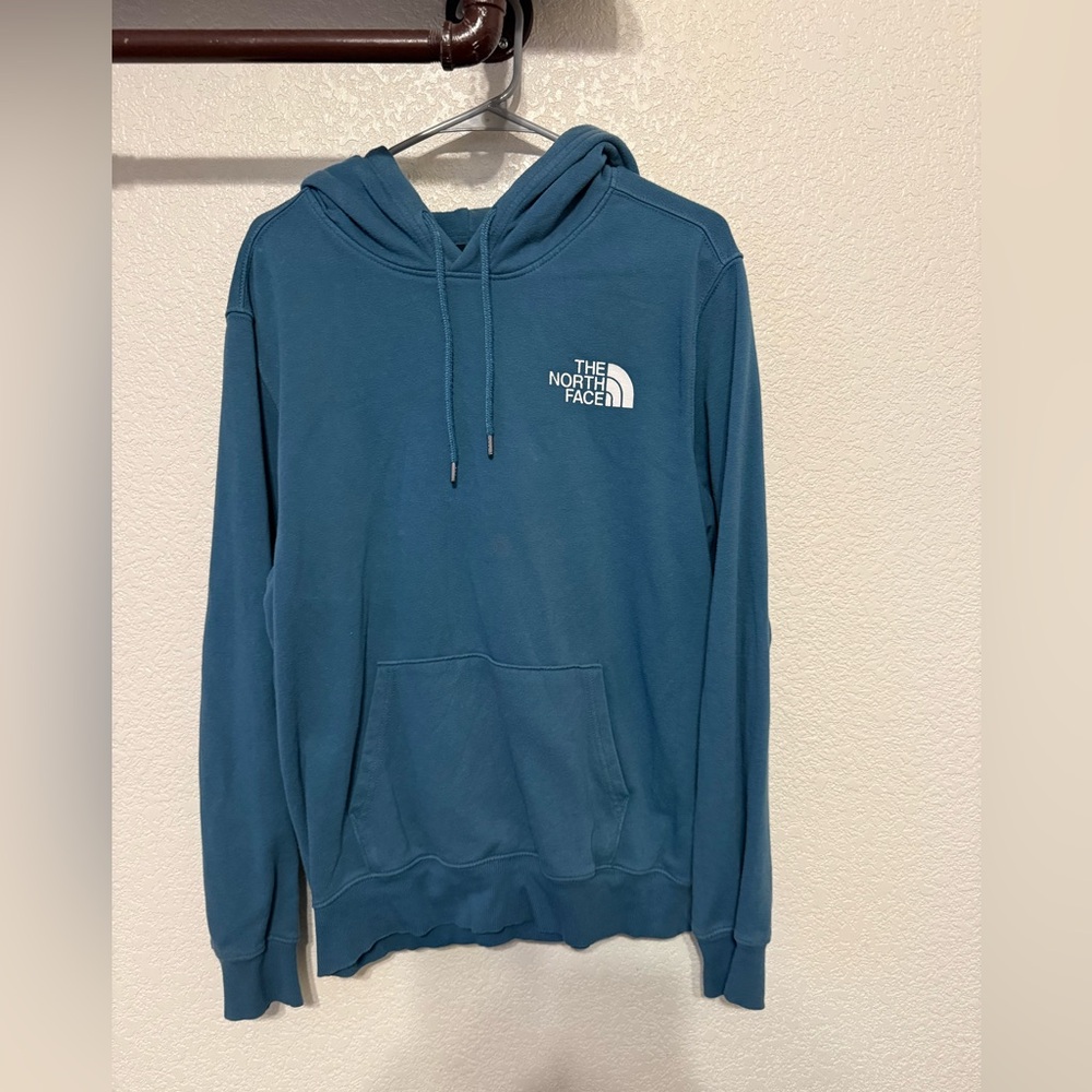 The North Face Men's Teal Hoodie Sweater